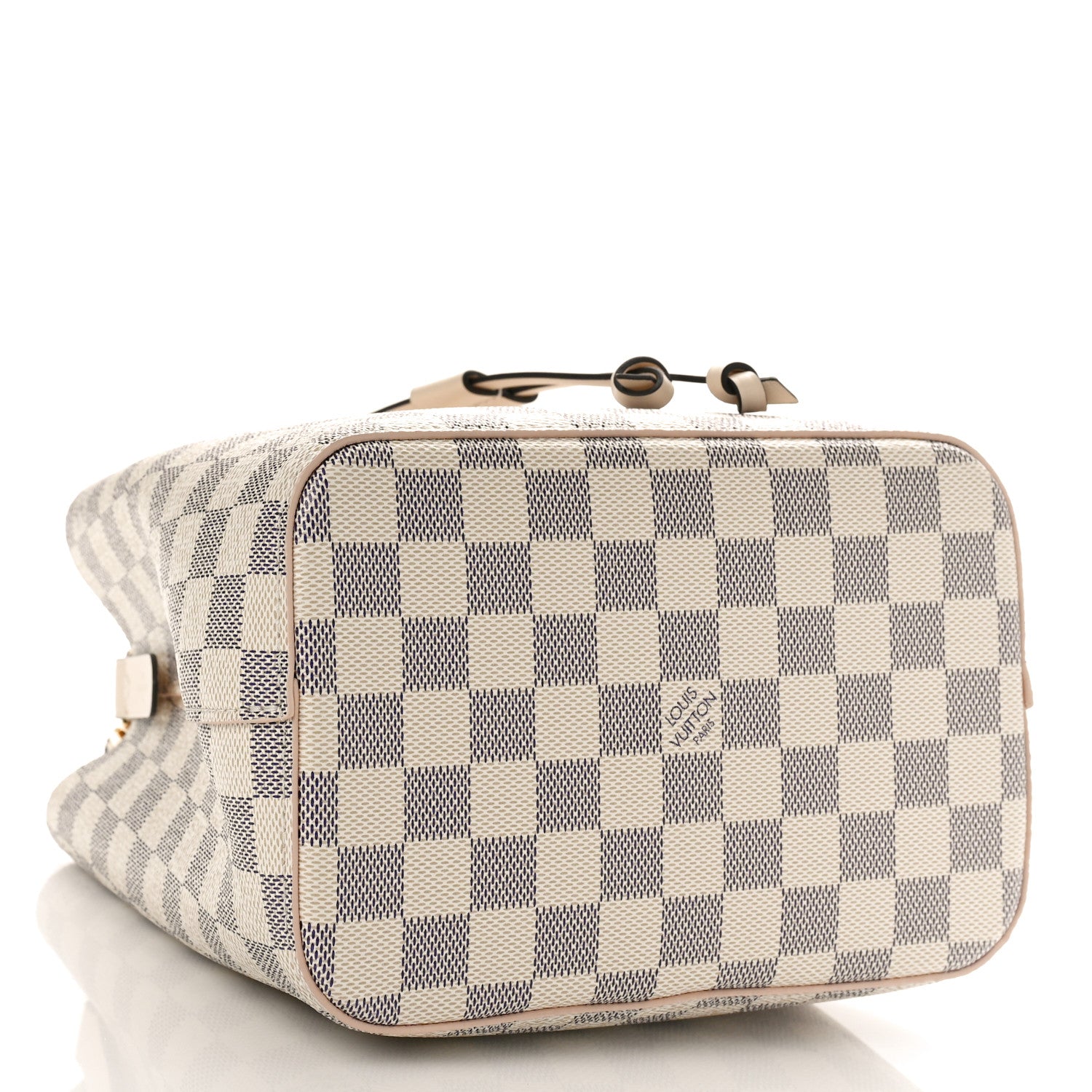 Louis Vuitton Damier Azur Braided Neonoe BB Pink 4 of 8