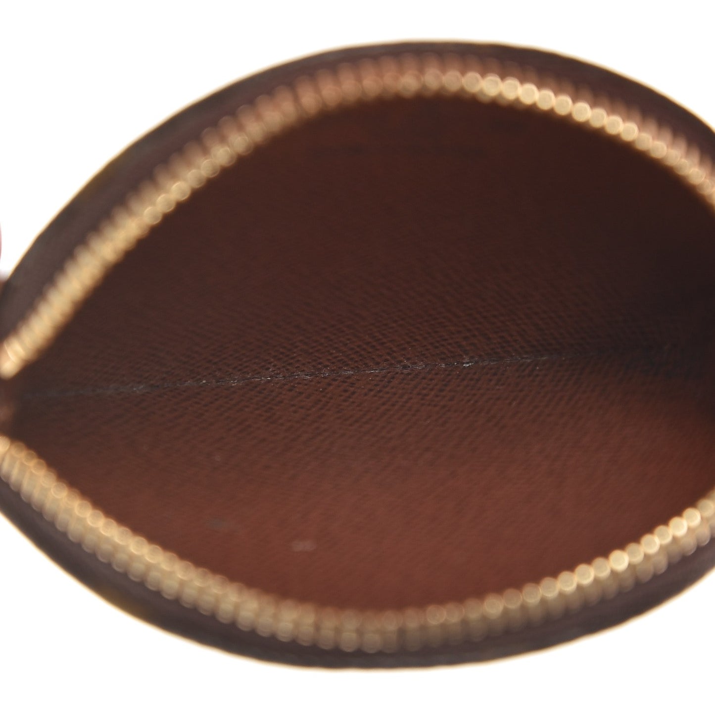Monogram Round Coin Purse