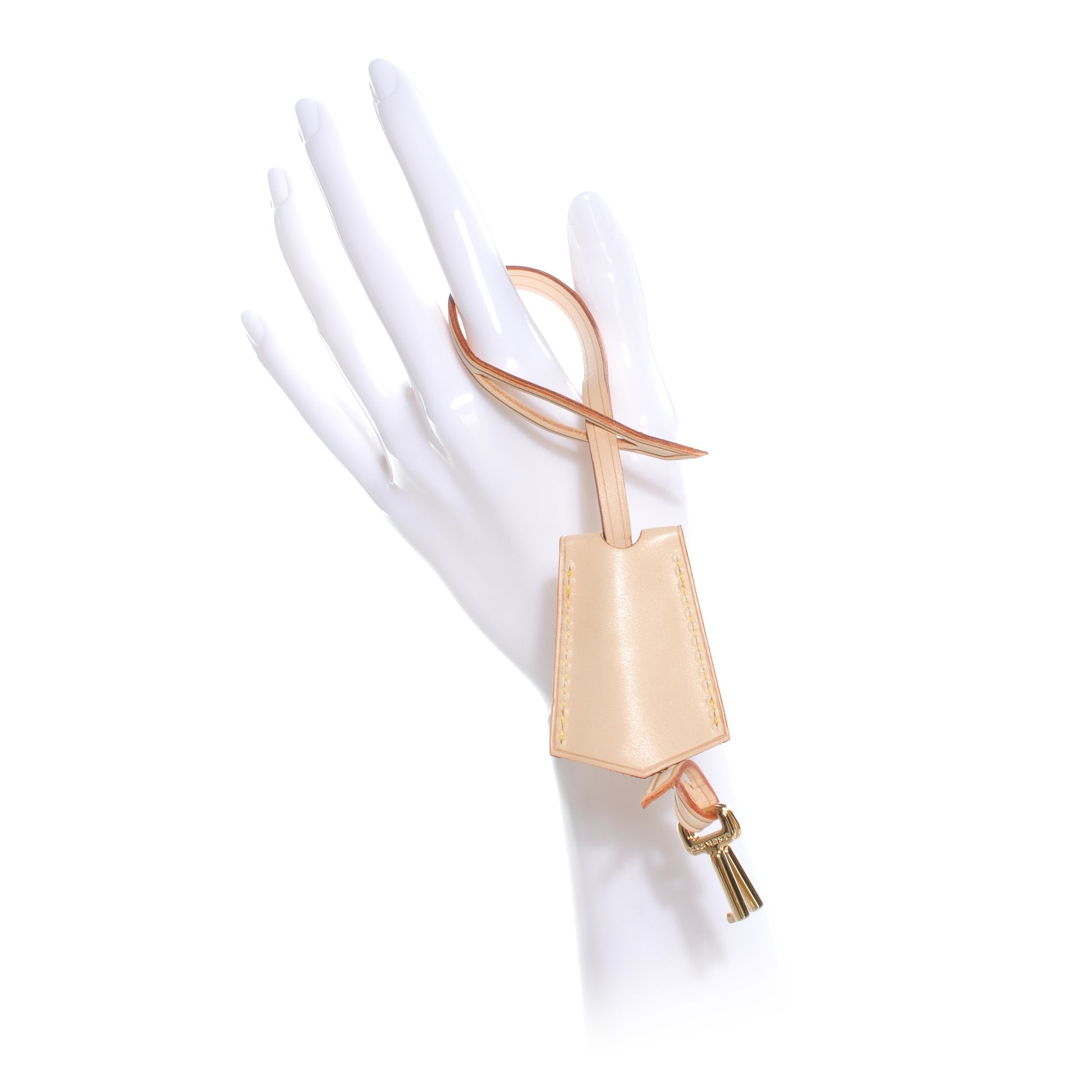 Louis Vuitton Vachetta Clochette Key Bell Holder 1 of 4