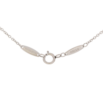 Tiffany Platinum Diamond .19ct Elsa Peretti Diamonds by the Yard Pendant Necklace 4 of 7