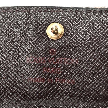 Louis Vuitton Damier Ebene Porte-Monnaie Plat Coin Purse 6 of 9