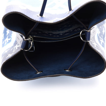 Louis Vuitton Monogram Escale Neonoe MM Blue 5 of 10