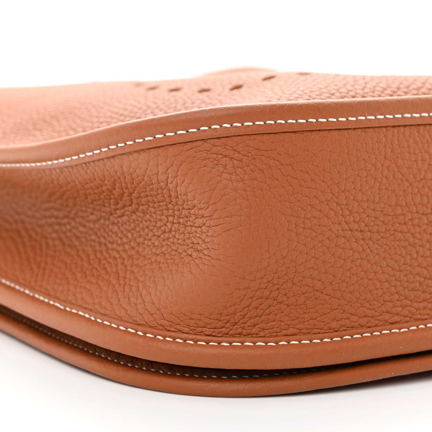 Hermes Taurillon Clemence Evelyne III PM Gold 9 of 10
