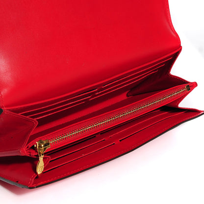 Louis Vuitton Patent Sweet Monogram Sarah Wallet Pomme D'Amour 6 of 7