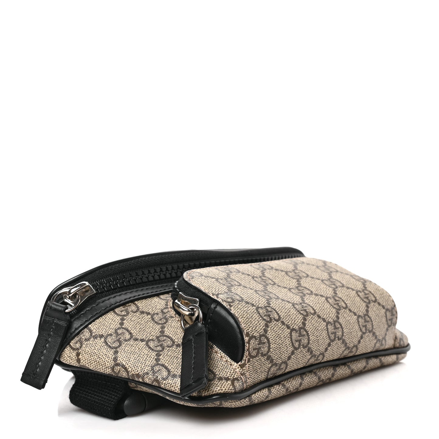 GG Supreme Monogram Belt Bag Black