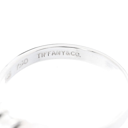 Tiffany Sterling Silver 18K Yellow Gold Hook Ring 54 7 4 of 5