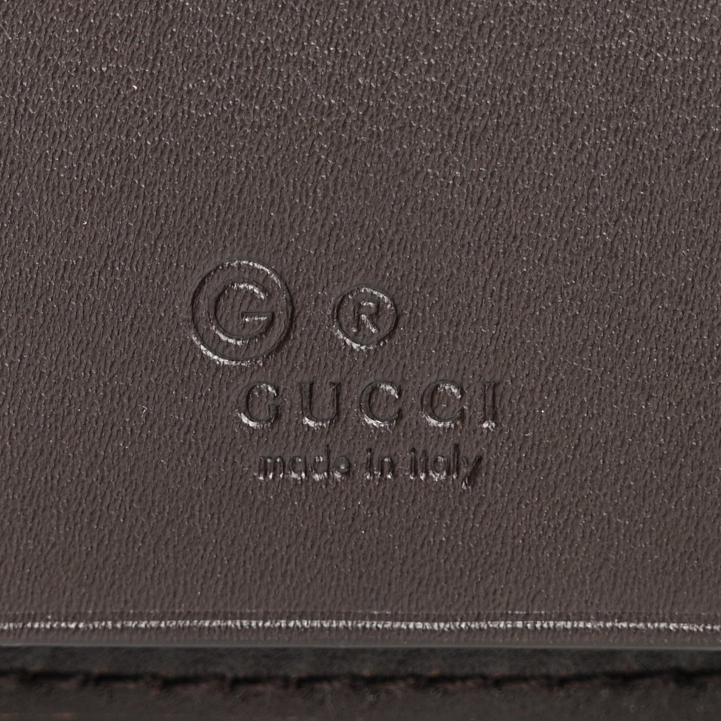 Microguccissima 6 Key Holder Case Brown