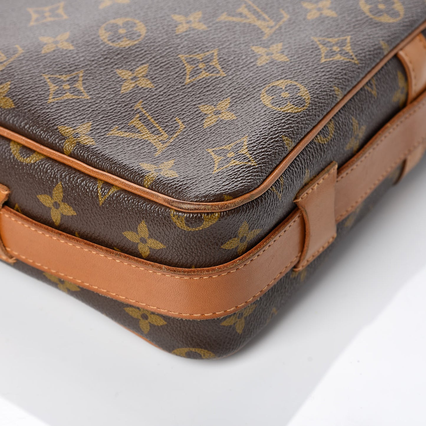 French Company Monogram Shoulder Bag