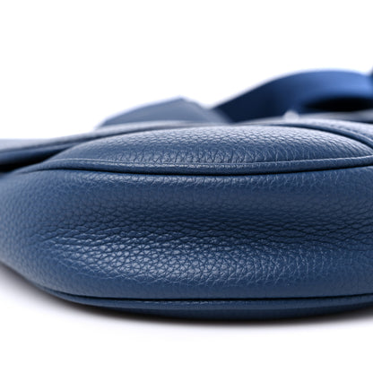 Christian Dior Calfskin Mens Saddle Bag Blue 7 of 8