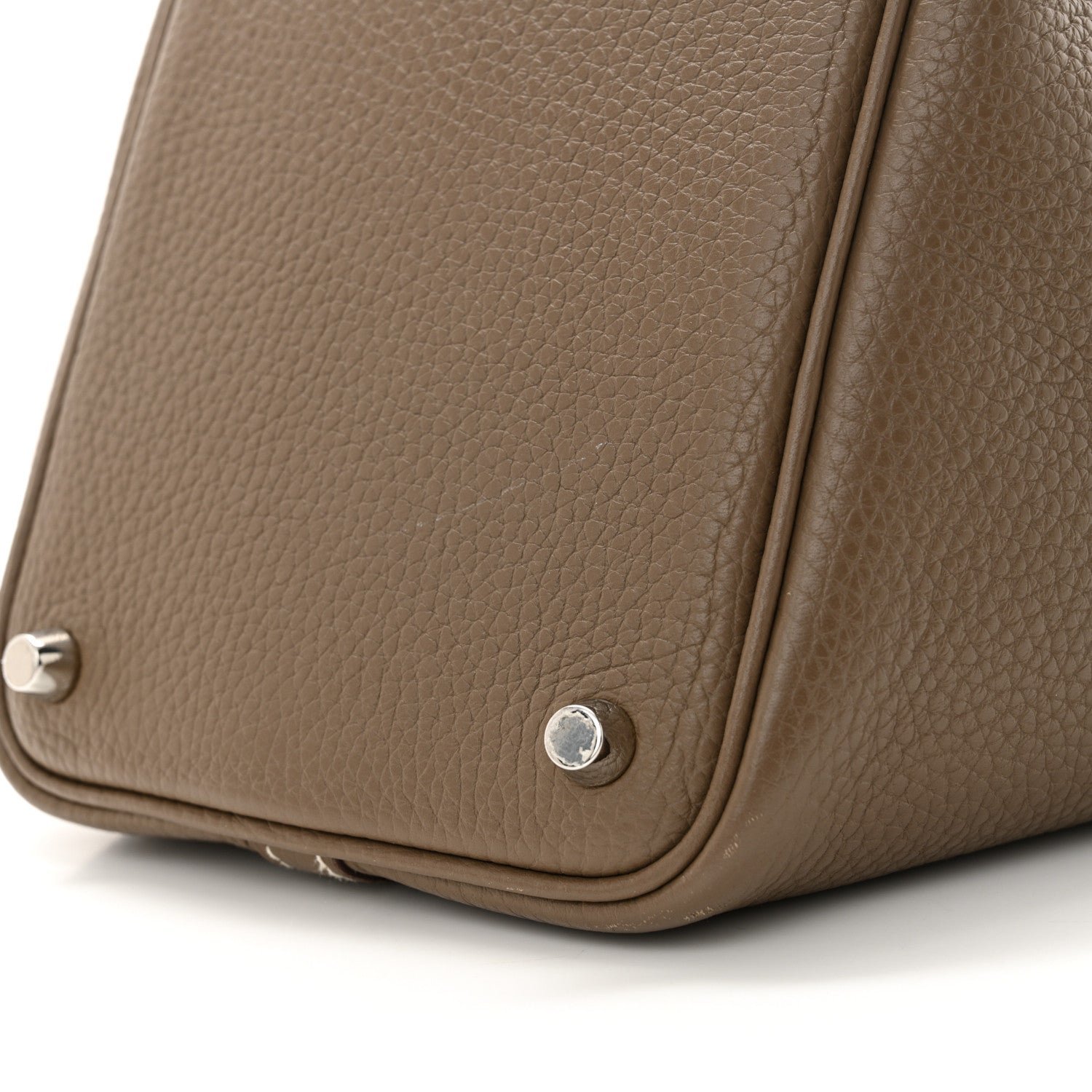 Hermes Taurillon Clemence Picotin Lock 18 PM Etoupe 11 of 12