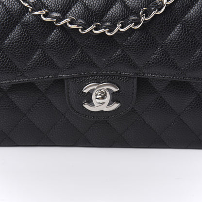 Chanel Caviar Quilted Small Double Flap Black 11 of 12