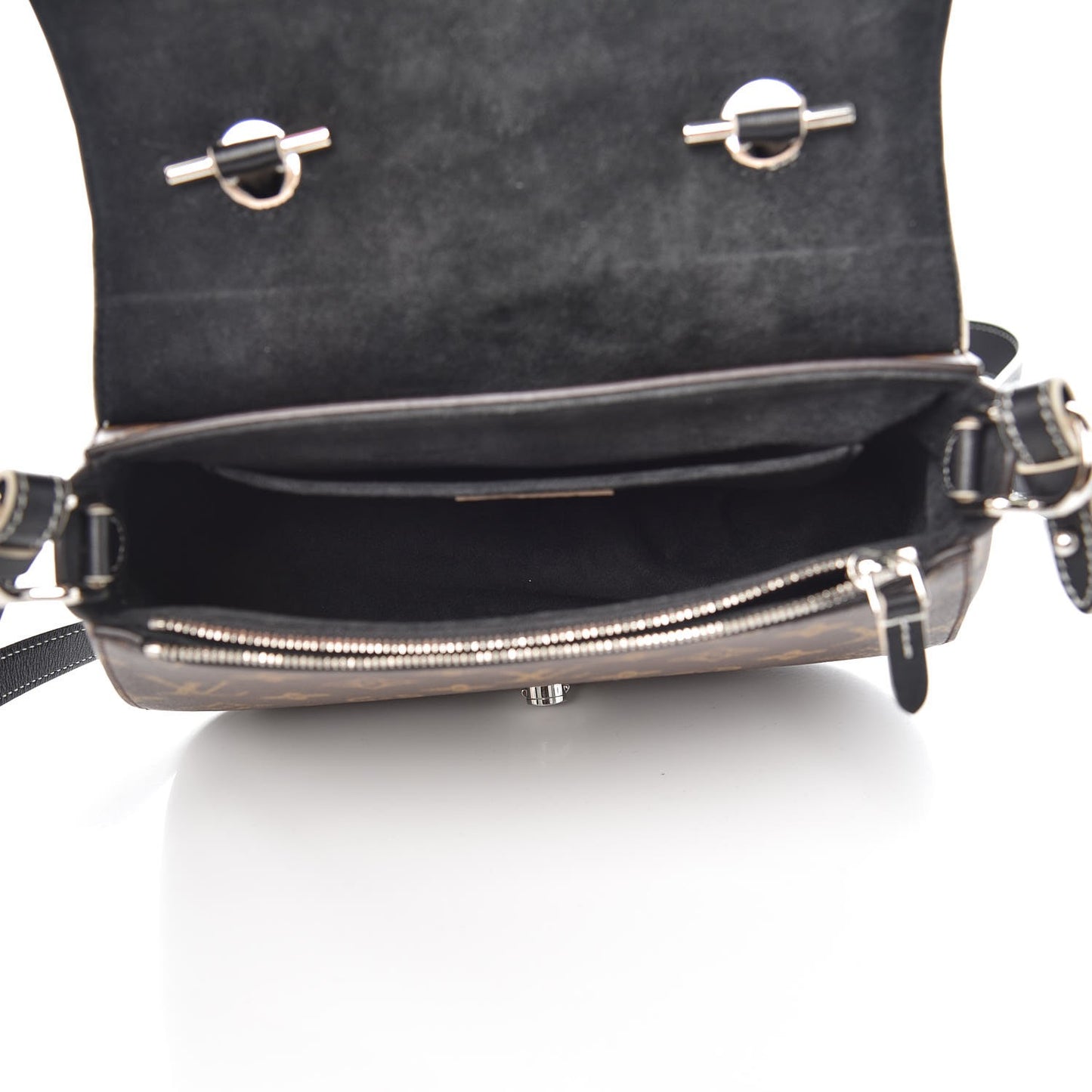 Calfskin Monogram Chain It Bag PM Black