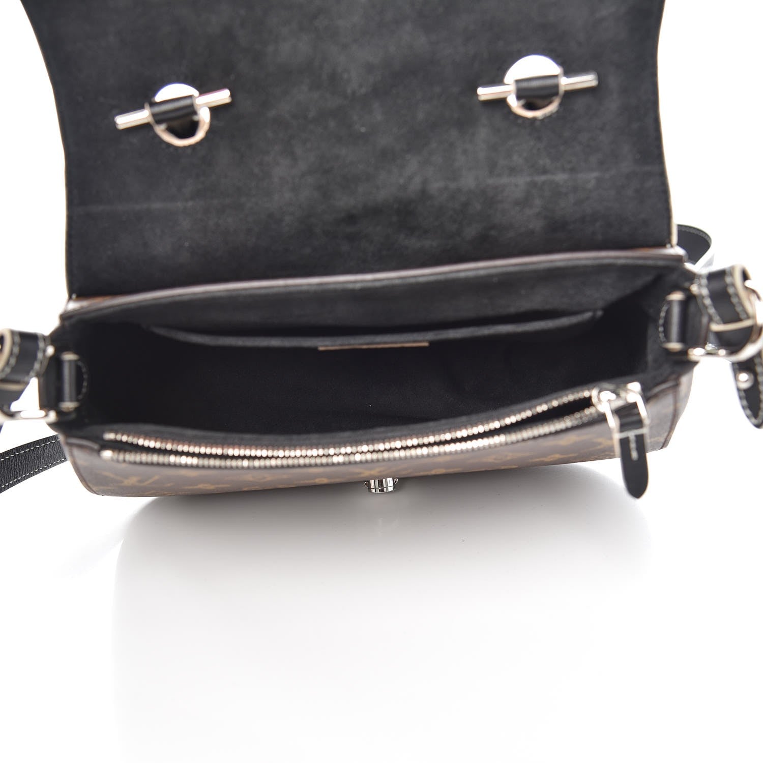 Louis Vuitton Calfskin Monogram Chain It Bag PM Black 5 of 8