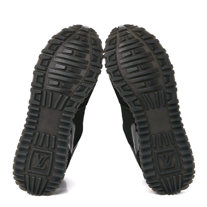 Louis Vuitton Suede Monogram Run Away Sneakers 36.5 Black 5 of 8