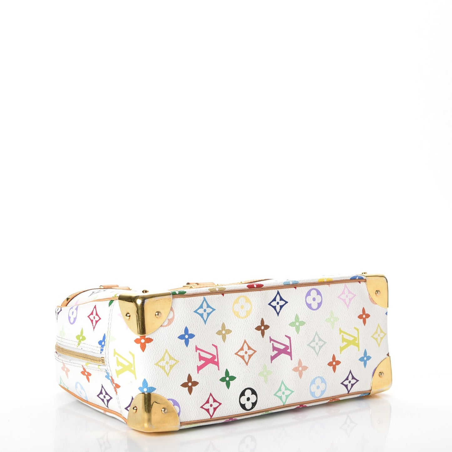 Monogram Multicolor Trouville White