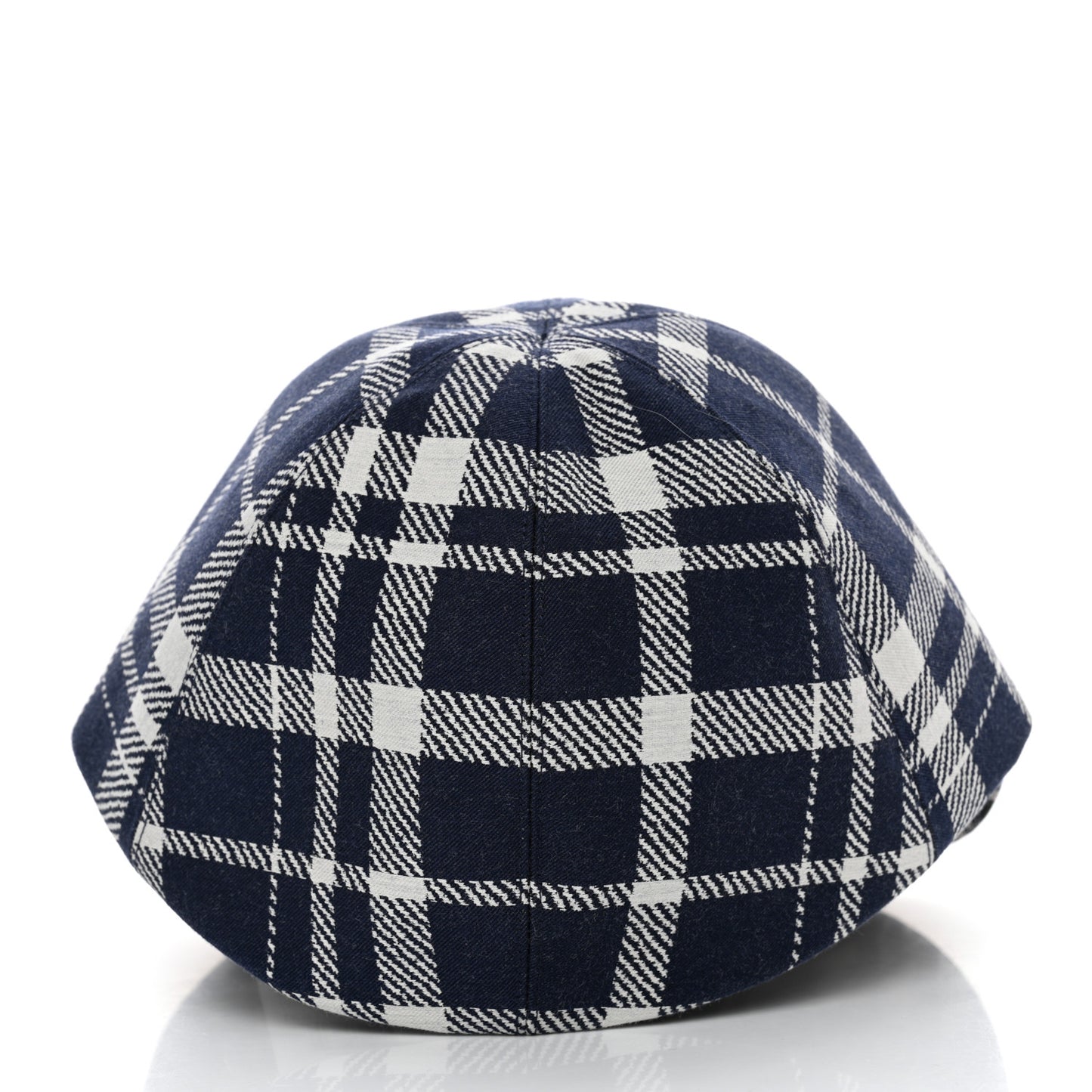 Polyester Cotton Check'N'Dior Oblique School Cap 57 Navy Blue