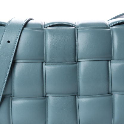 Bottega Veneta Nappa Maxi Intreccio Padded Cassette Crossbody Bag Linoleum 9 of 9