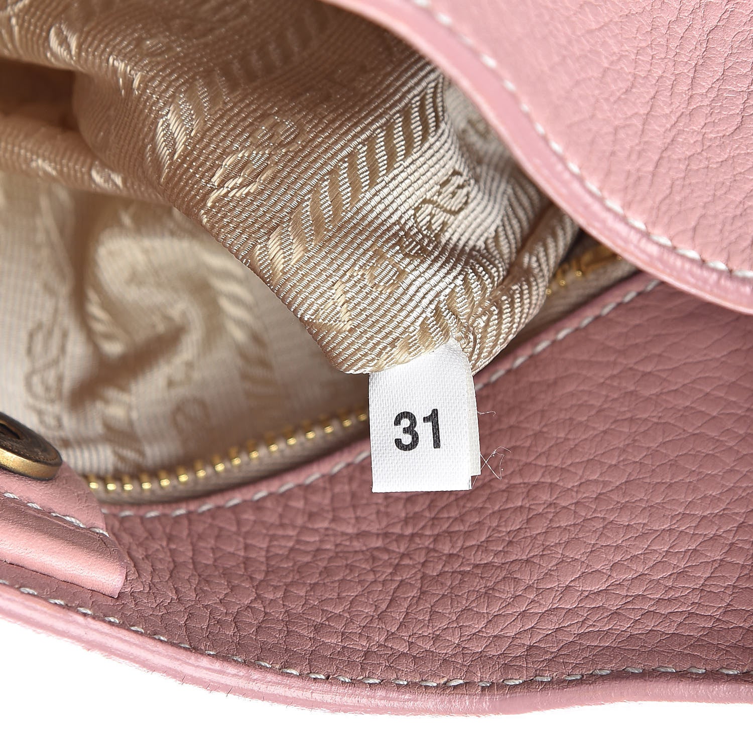 Prada Vitello Daino Hobo Rosa 7 of 16