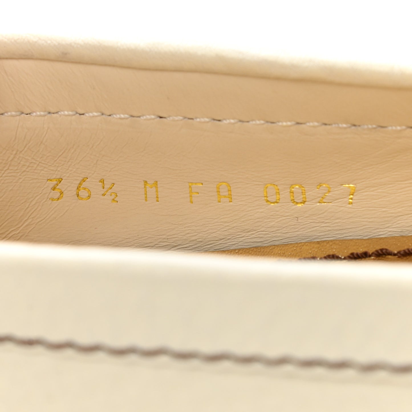 Calfskin Mens Monte Carlo Car Shoe Moccasin Loafers 36.5 White