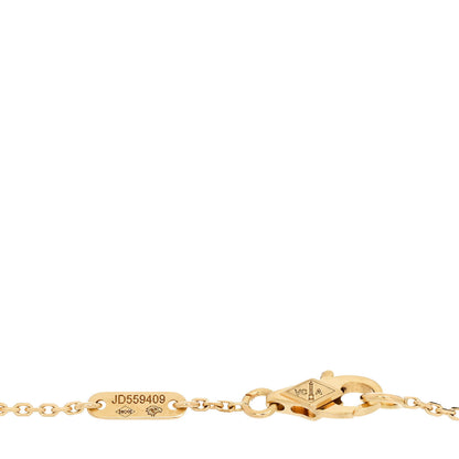Van Cleef & Arpels 18K Yellow Gold Mother of Pearl Sweet Alhambra Bracelet 4 of 5