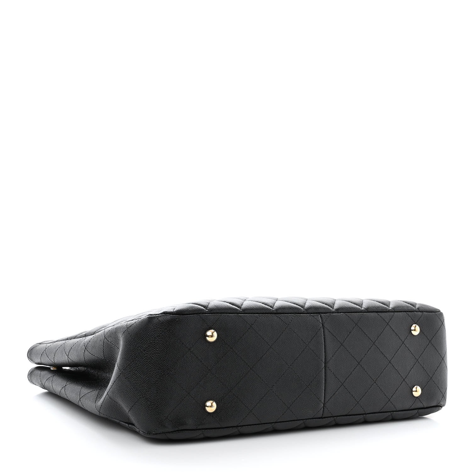 Chanel Caviar Quilted Large Shopping Tote Black 5 of 13