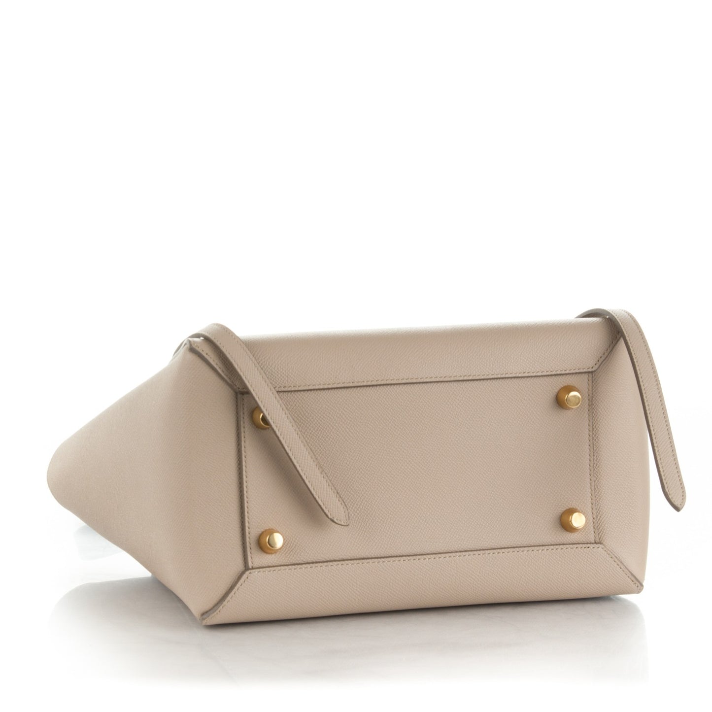 Grained Calfskin Mini Belt Bag Light Taupe