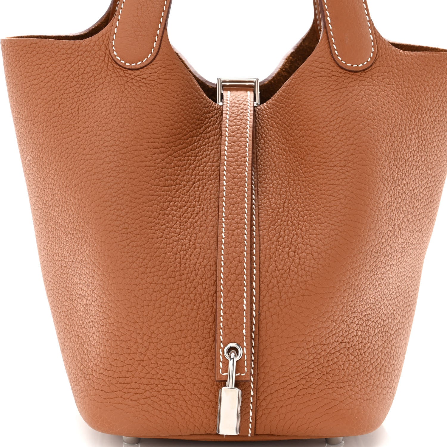 Hermes Taurillon Clemence Picotin Lock 18 PM Gold 8 of 10