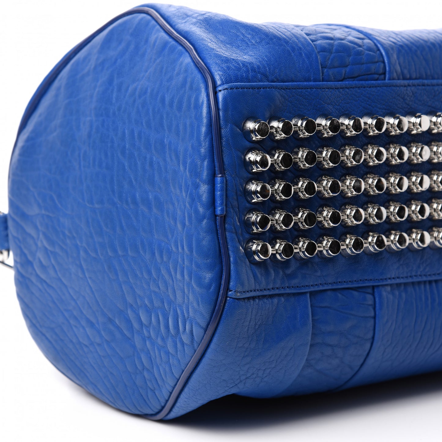 Pebbled Lambskin Rocco Royal Blue