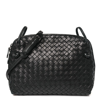 Bottega Veneta Nappa Intrecciato Nodini Bag Black 1 of 12