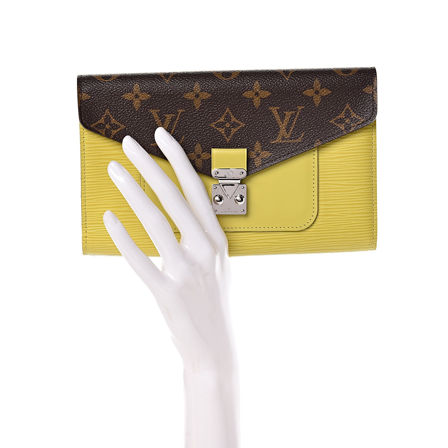 Louis Vuitton Epi Monogram Marie Rose Wallet Pistache 2 of 7