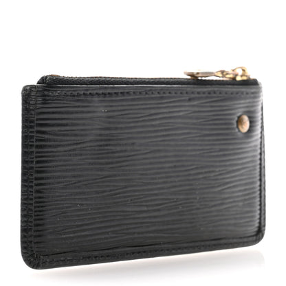 Louis Vuitton Epi Key Pouch Black 3 of 12