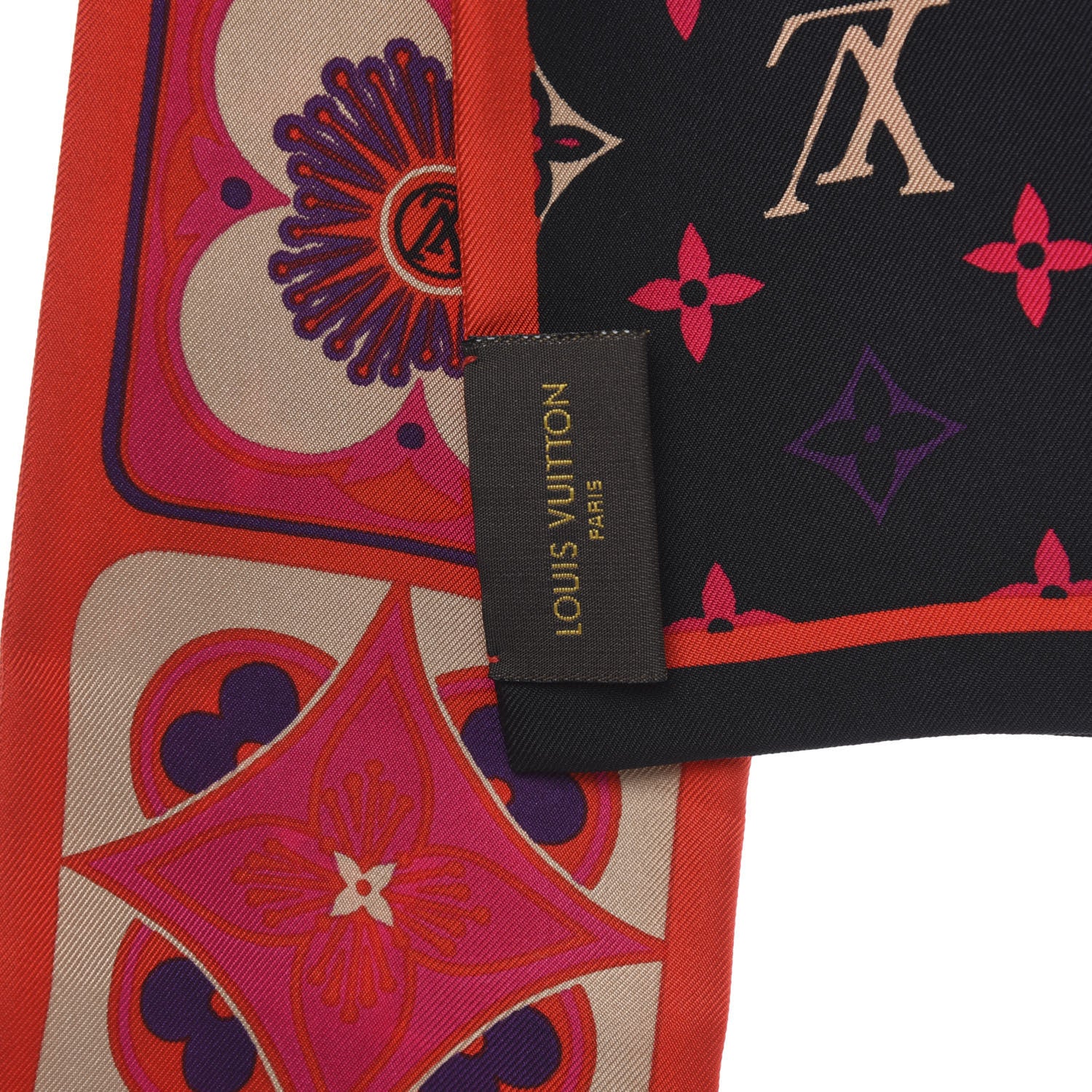 Louis Vuitton Silk Kamonogram Bandeau 3 of 3