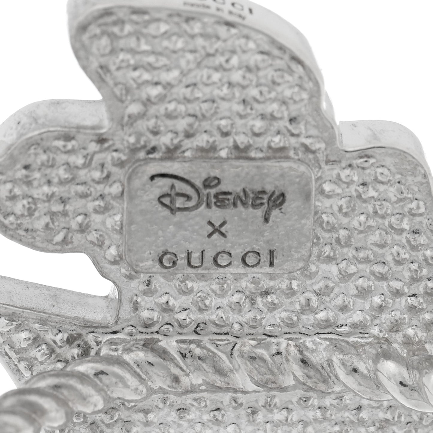 X Disney Sterling Silver Enamel Daisy Duck Ring 54 7