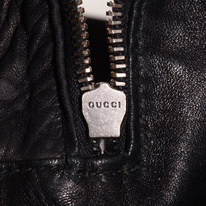 Gucci Leather Icon Bit Medium Shoulder Bag Black 6 of 8