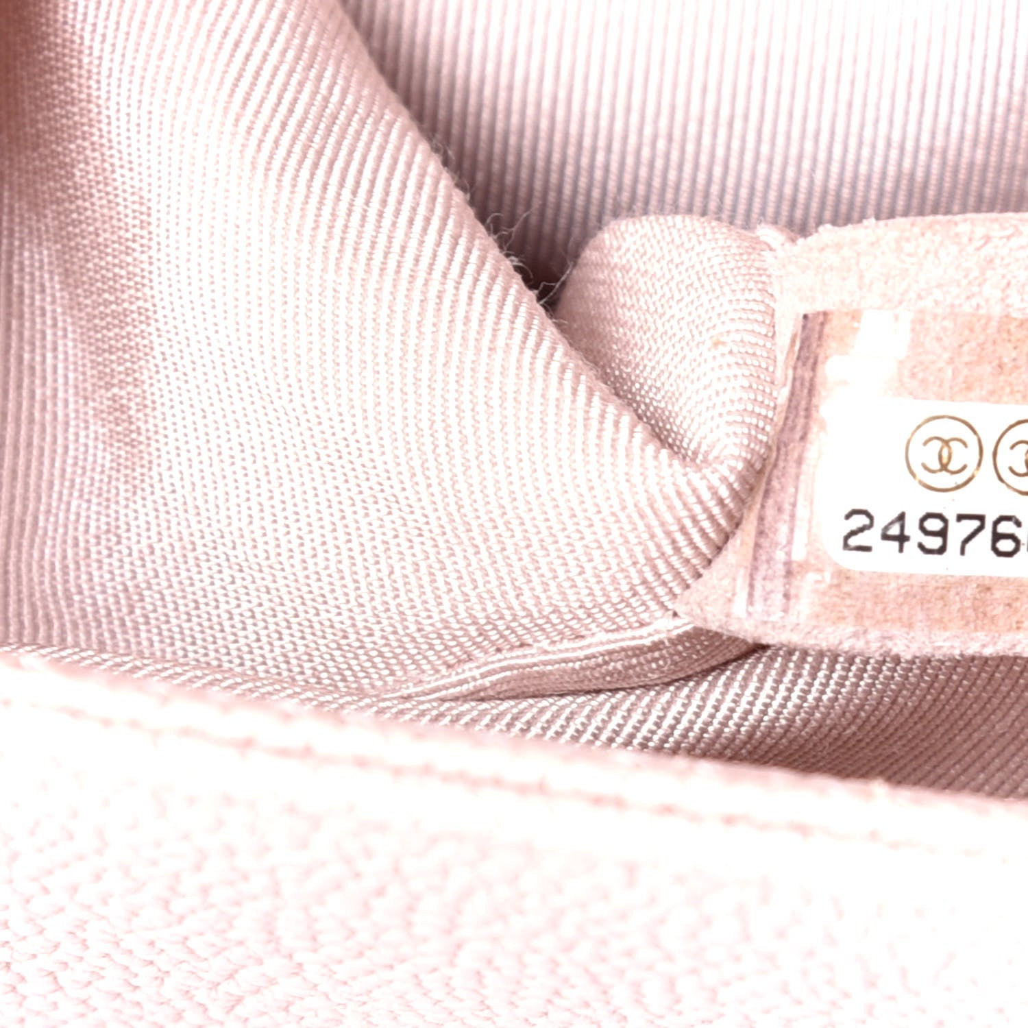 Chanel Caviar Chevron Quilted Medium Boy Flap Nude 7 of 10