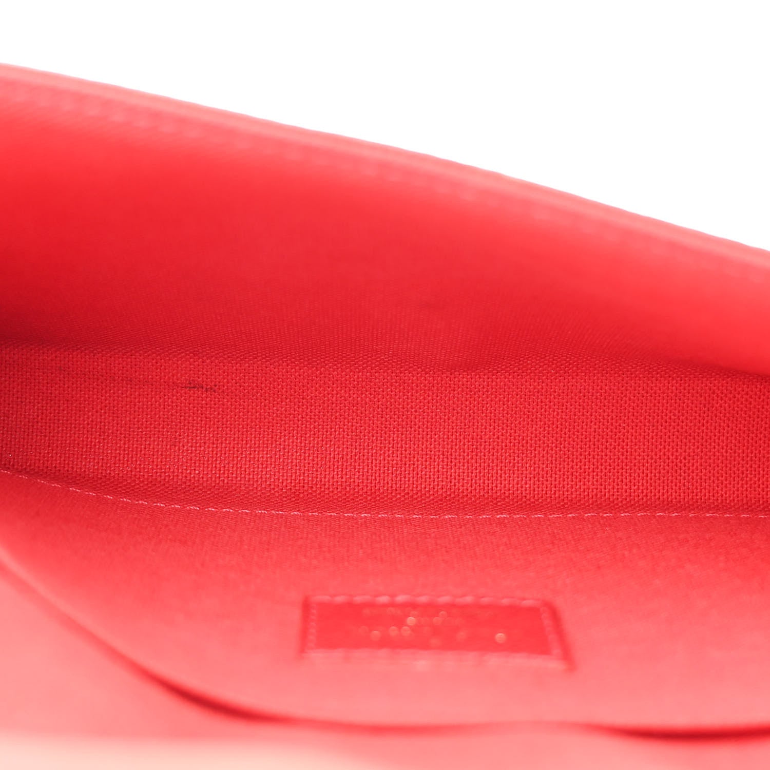 Louis Vuitton Damier Ebene Pochette Felicie Chain Wallet 5 of 13