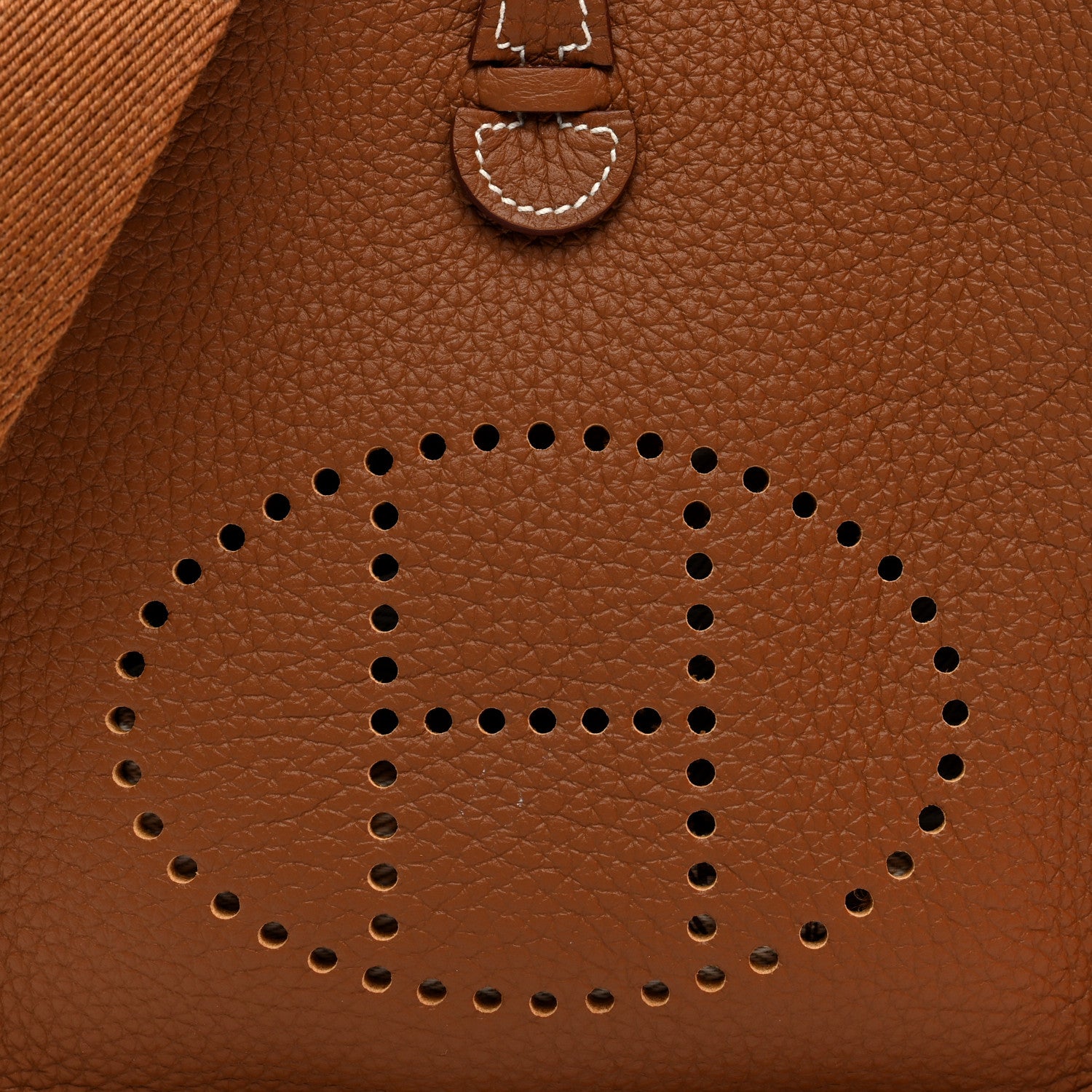 Hermes Taurillon Clemence Evelyne TPM Gold 8 of 11