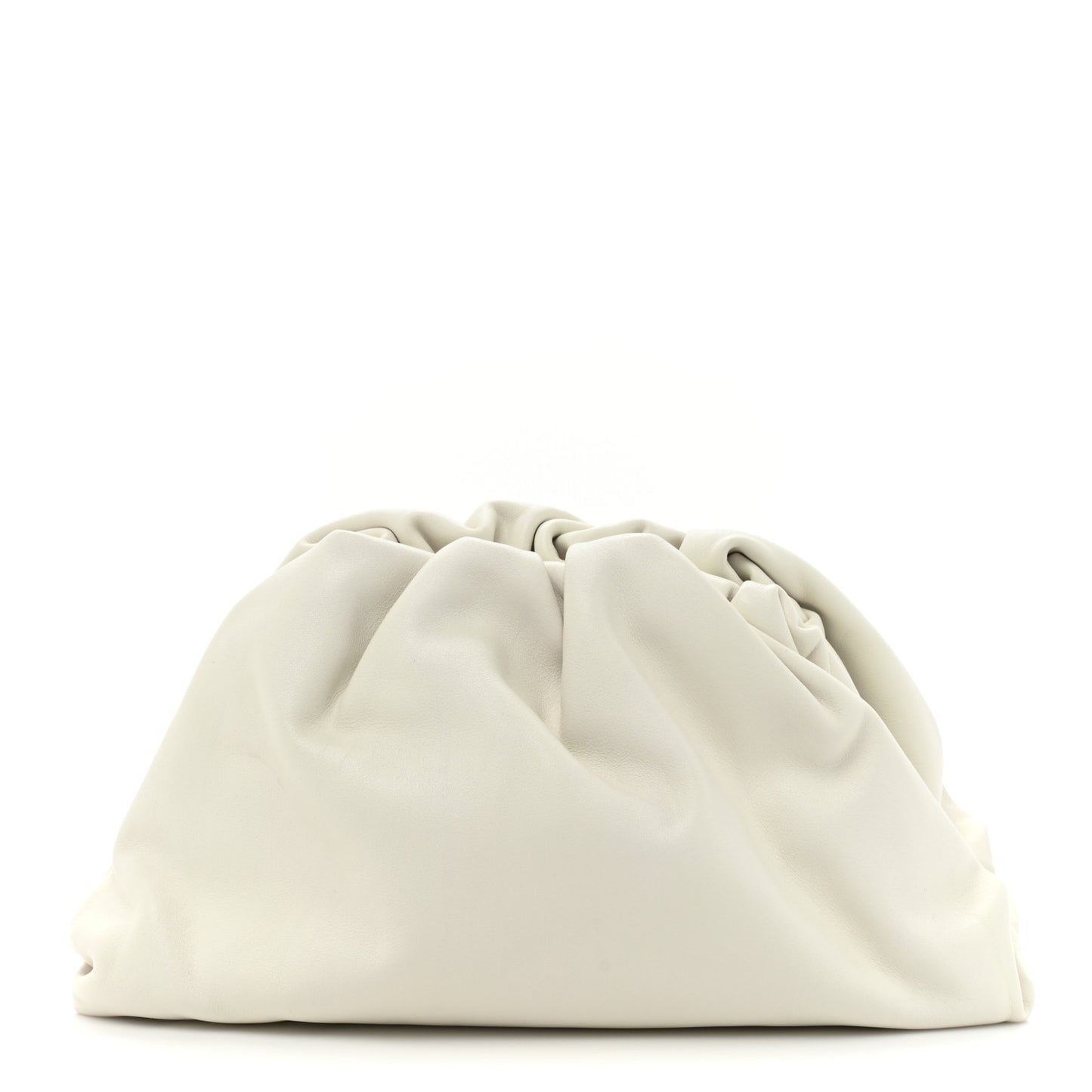Smooth Butter Calf The Pouch Oversized Clutch Mist
