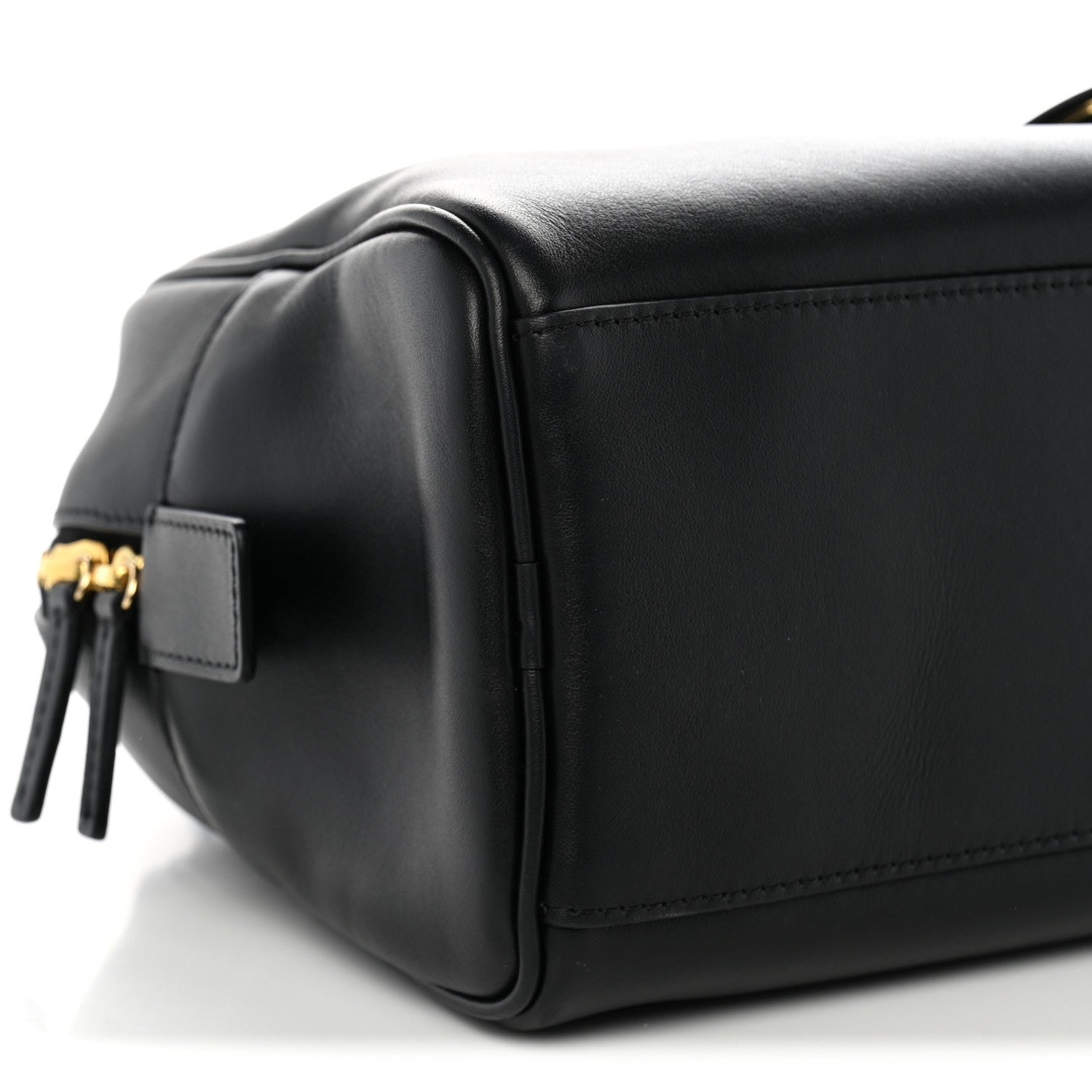 Chanel Calfskin Large Perfect Bowling Bag Black 9 of 10