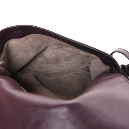 Bottega Veneta Nappa Intrecciato Double Sided Crossbody Bag Aubergine 5 of 13
