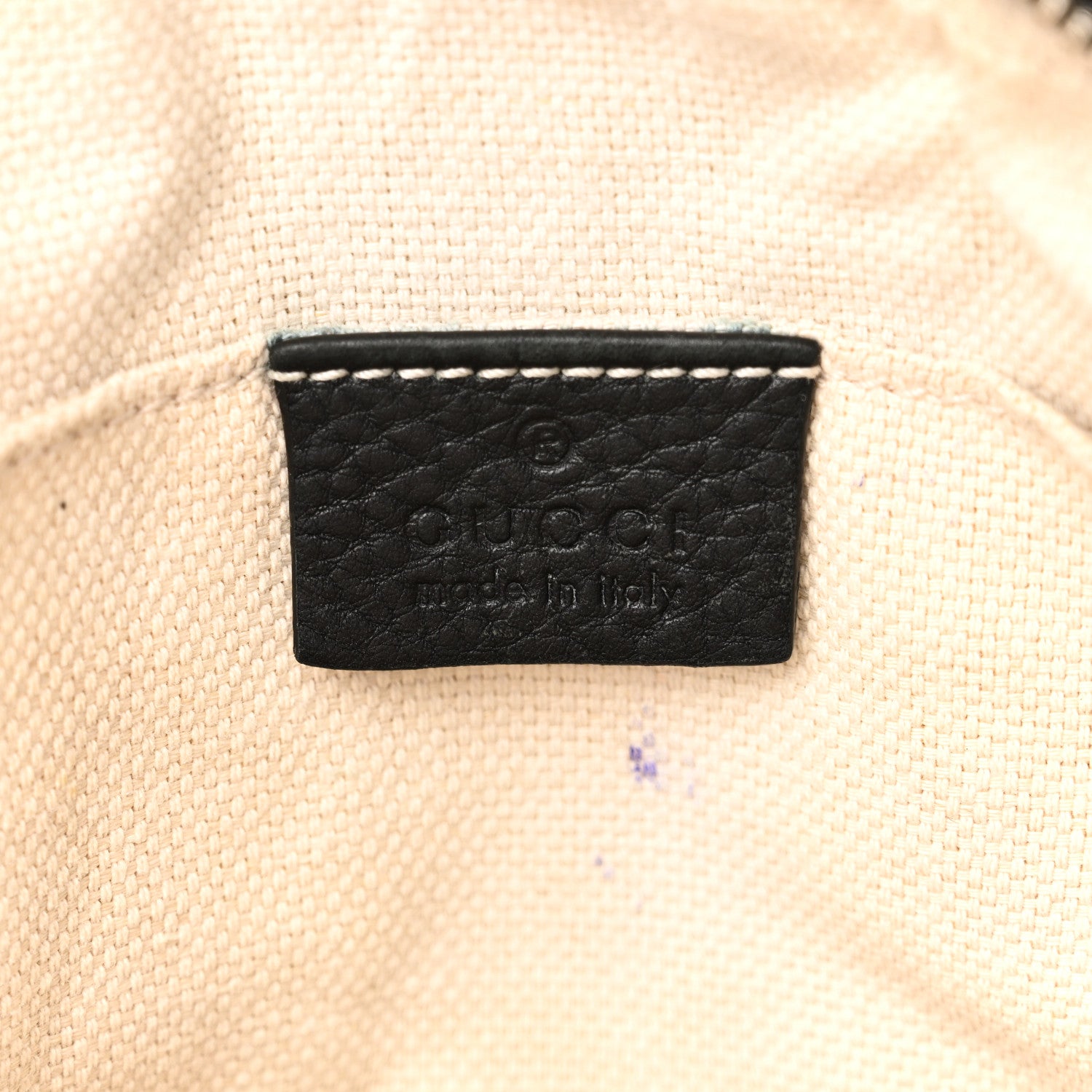 Gucci Pebbled Calfskin Small Soho Disco Bag Black 6 of 11
