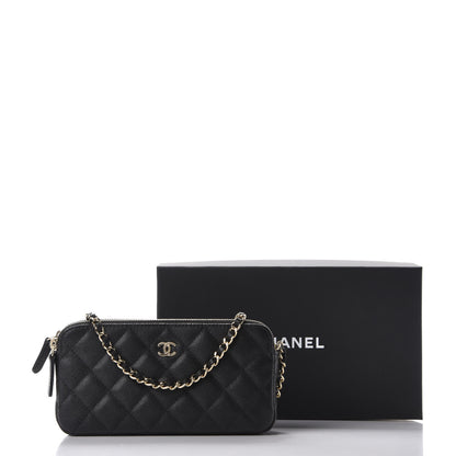 Chanel Caviar Quilted Small Clutch With Chain Black 12 of 12