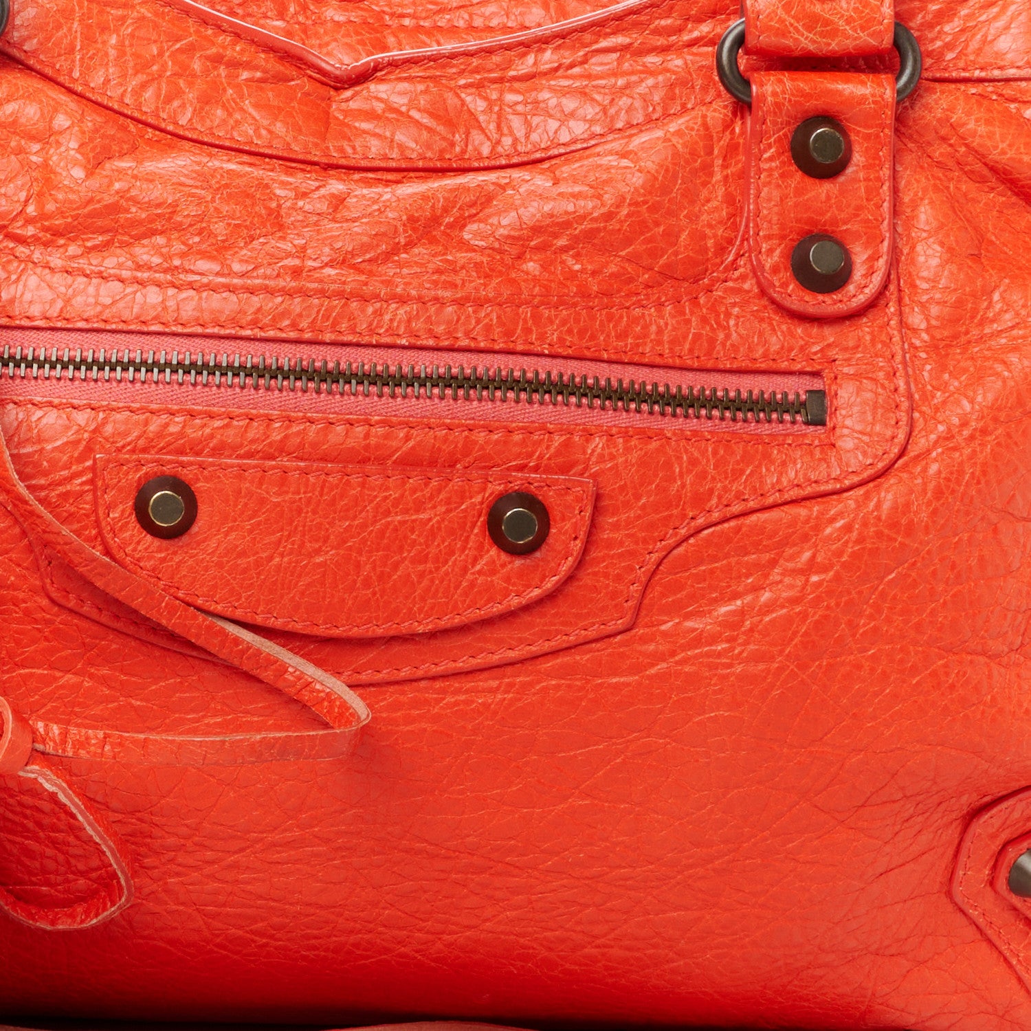 Balenciaga Agneau Classic Hardware City Rose Corail 9 of 13