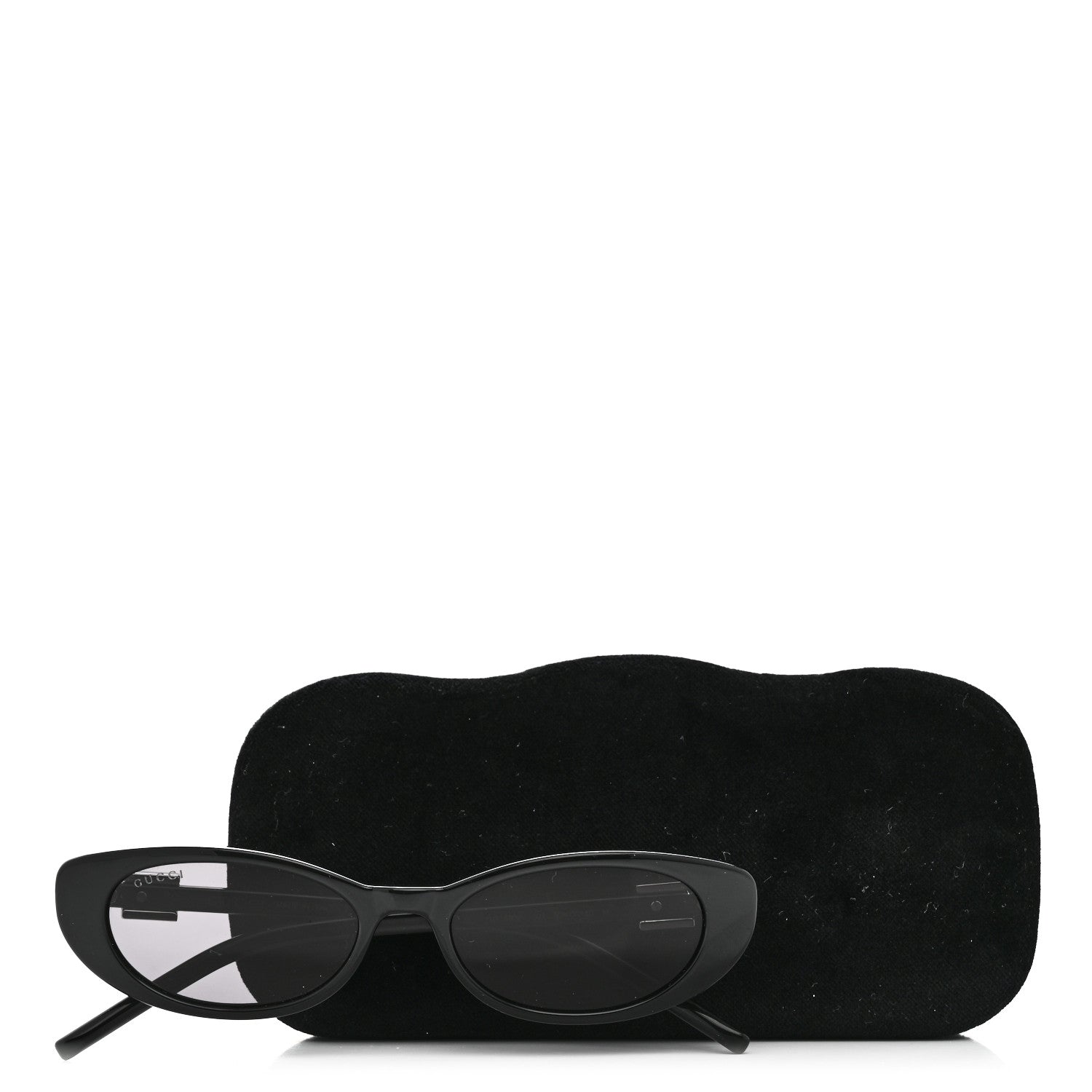 Gucci Acetate Oval Sunglasses GG1680S Black 7 of 7