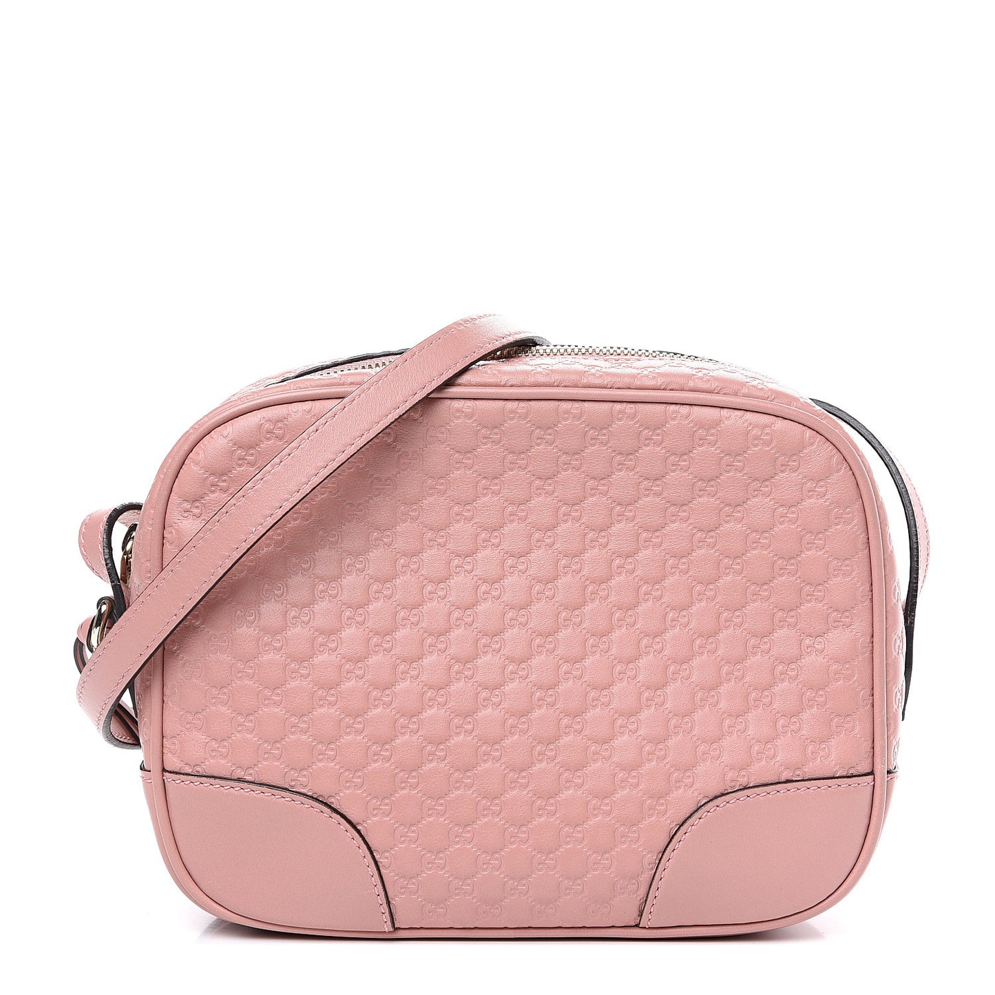 Soft Microguccissima Mini Bree Messenger Bag Soft Pink