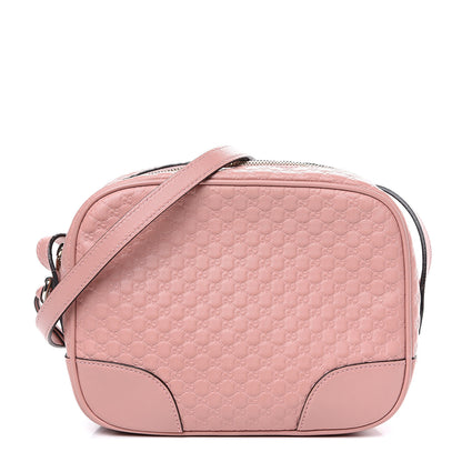 Gucci Soft Microguccissima Mini Bree Messenger Bag Soft Pink 1 of 9