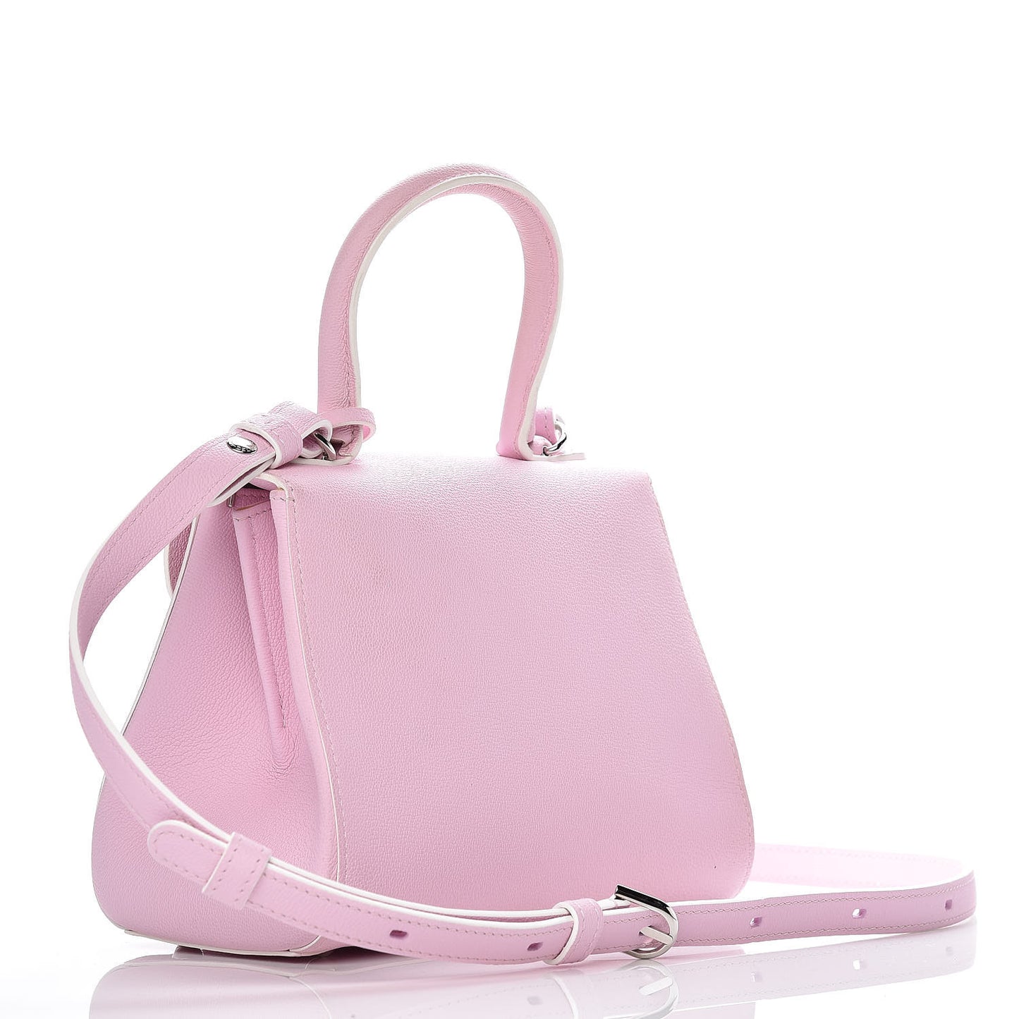 Grained Calfskin Mini Brillant Satchel Nakuru