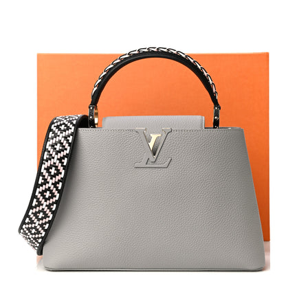 Louis Vuitton Taurillon Woven Capucines PM 9 of 9