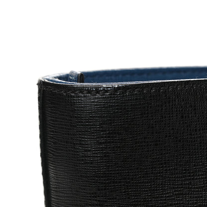 Fendi Vitello Elite Cuoio Monster Buggies Medium Roll Tote Black Multicolor Blue Cobalto 11 of 11