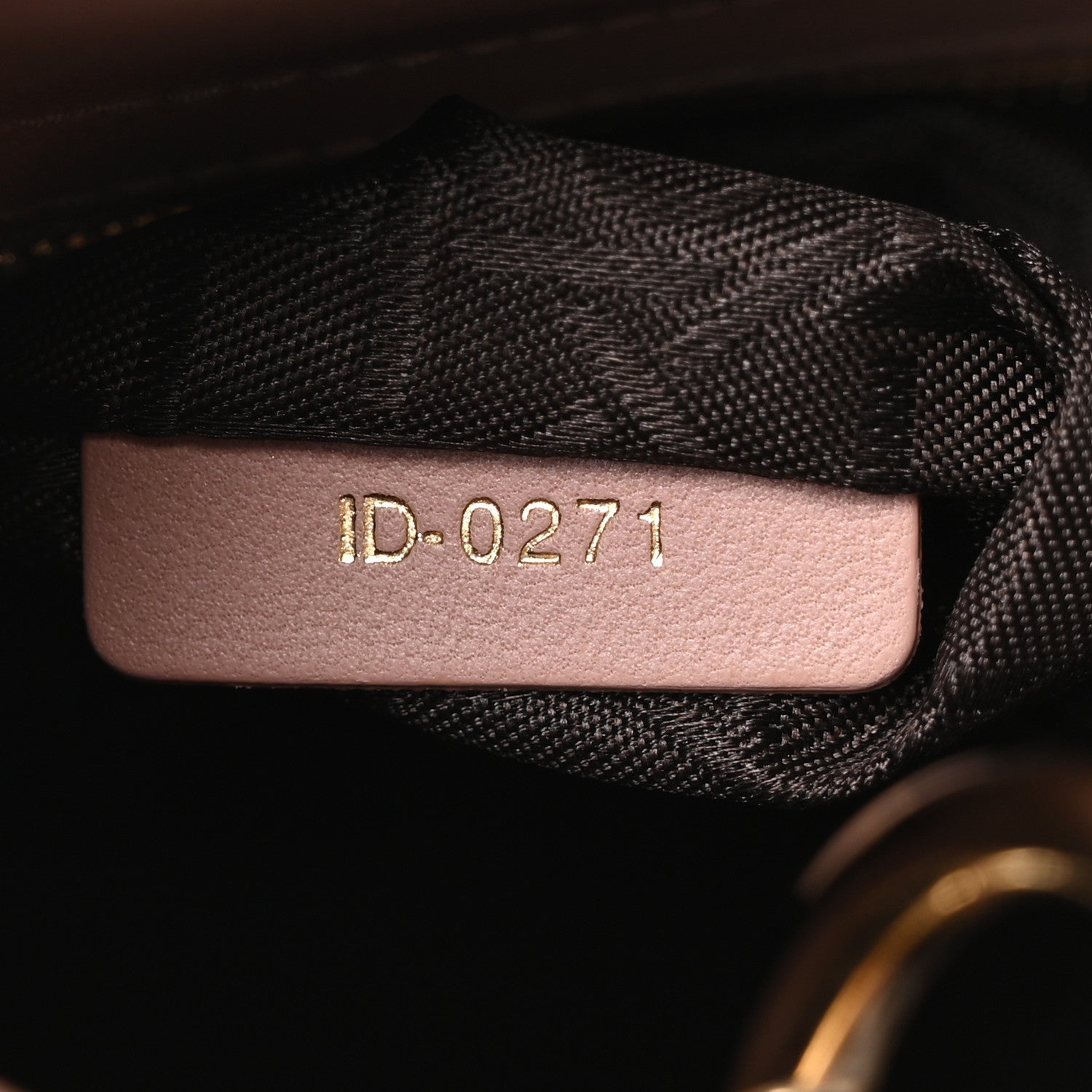 Christian Dior Lambskin Cannage Small My ABCDior Lady Dior Fard 7 of 11